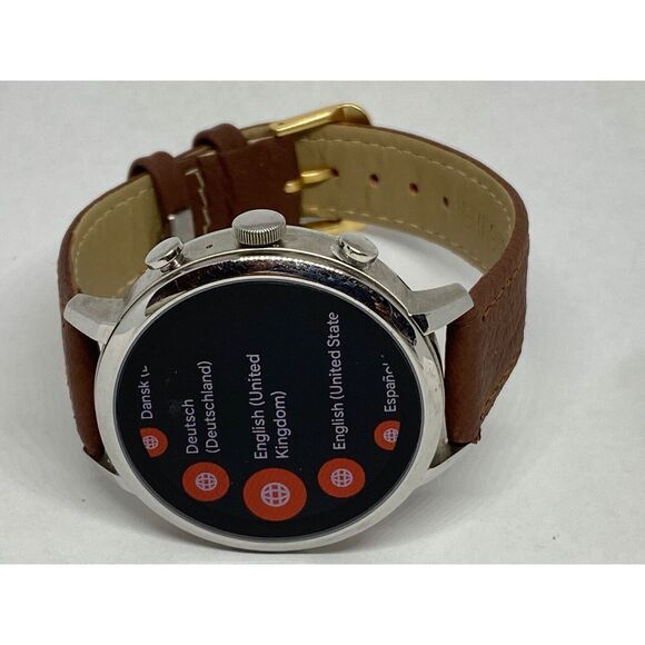 Fossil Gen 4 Authentic Digital Dial Smart Watch Custom Band FTW6017 DC107 - Picture 8 of 12